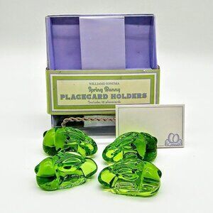 Williams Sonoma Spring Bunny Place Card Holders NIB